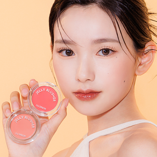 THE SAEM Jelly Blusher 4.5g available on Koolseoul.com, your Korean Eshop from Seoul !