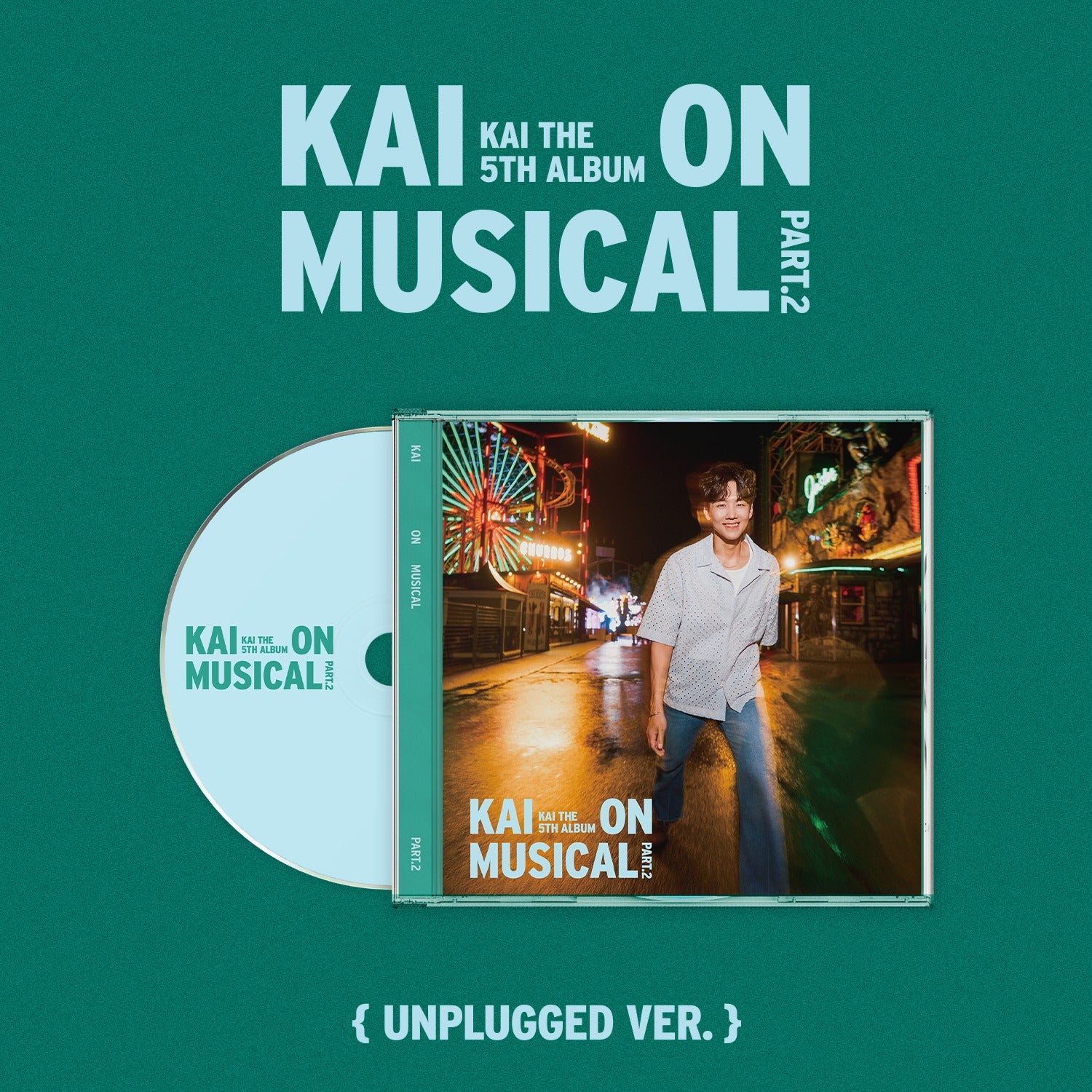 KAI - 5th Album[KAI ON MUSICAL Part.2] (Unplugged Ver.) - Kp | Kool Seoul - Buy Kpop Albums Online