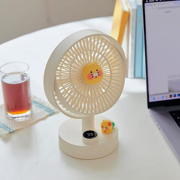 KAKAO FRIENDS Desk Fan Choonsik available on Koolseoul.com, your Korean Eshop from Seoul !