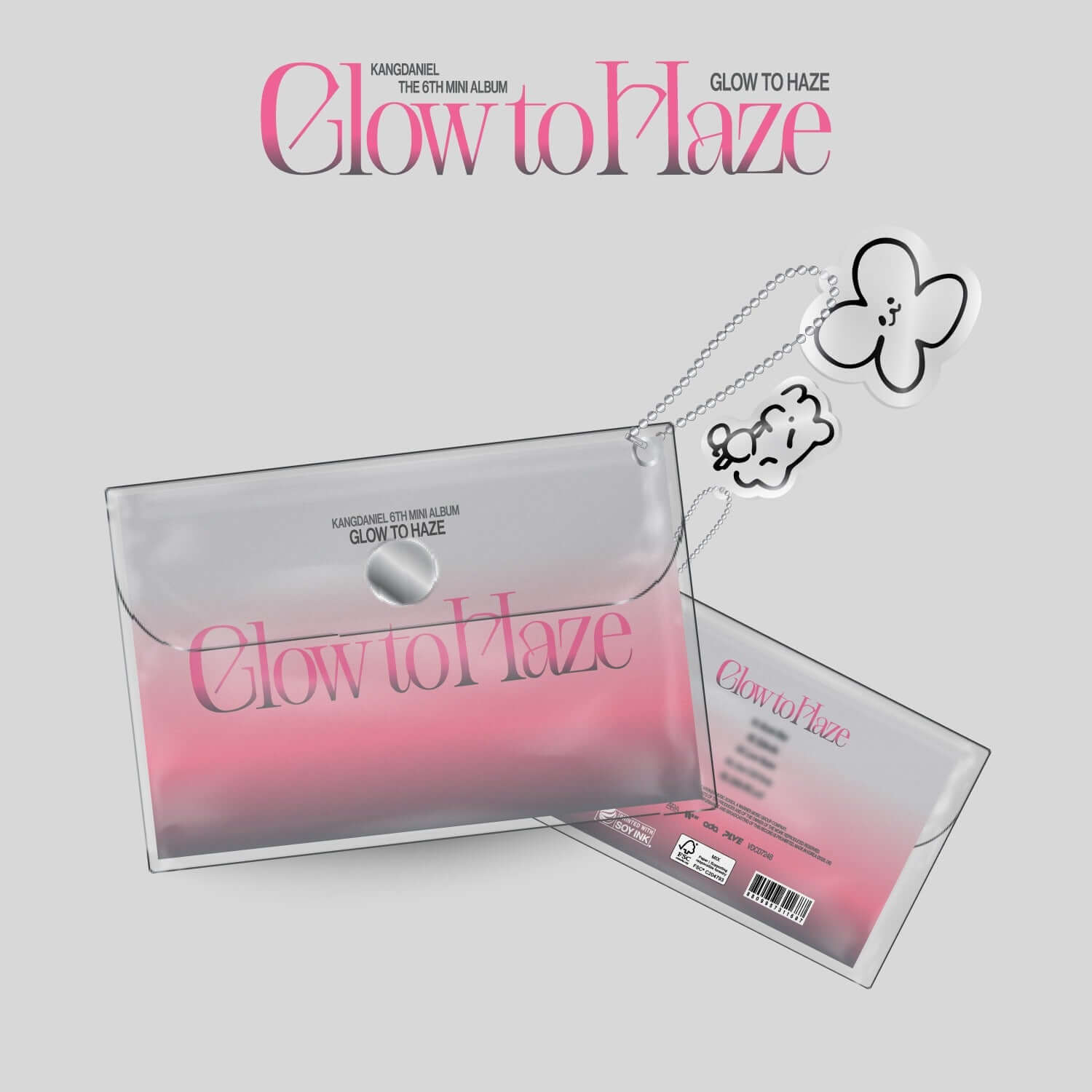 KANGDANIEL - [Glow to Haze] (PVC Pouch Ver.) - Kpop Album | Kool Seoul - Buy Kpop Albums Online