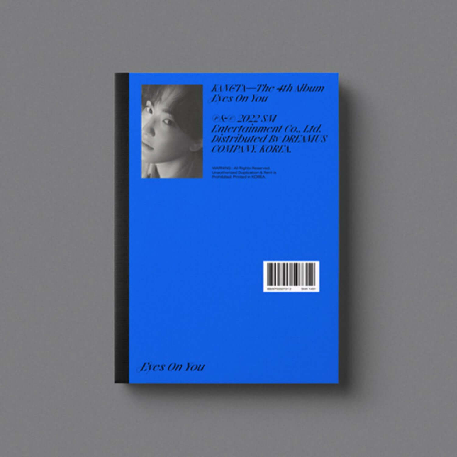 KANGTA - 4th Album [Eyes On You] (PhotoBook Ver.) - Kpop Alb | Kool Seoul - Buy Kpop Albums Online
