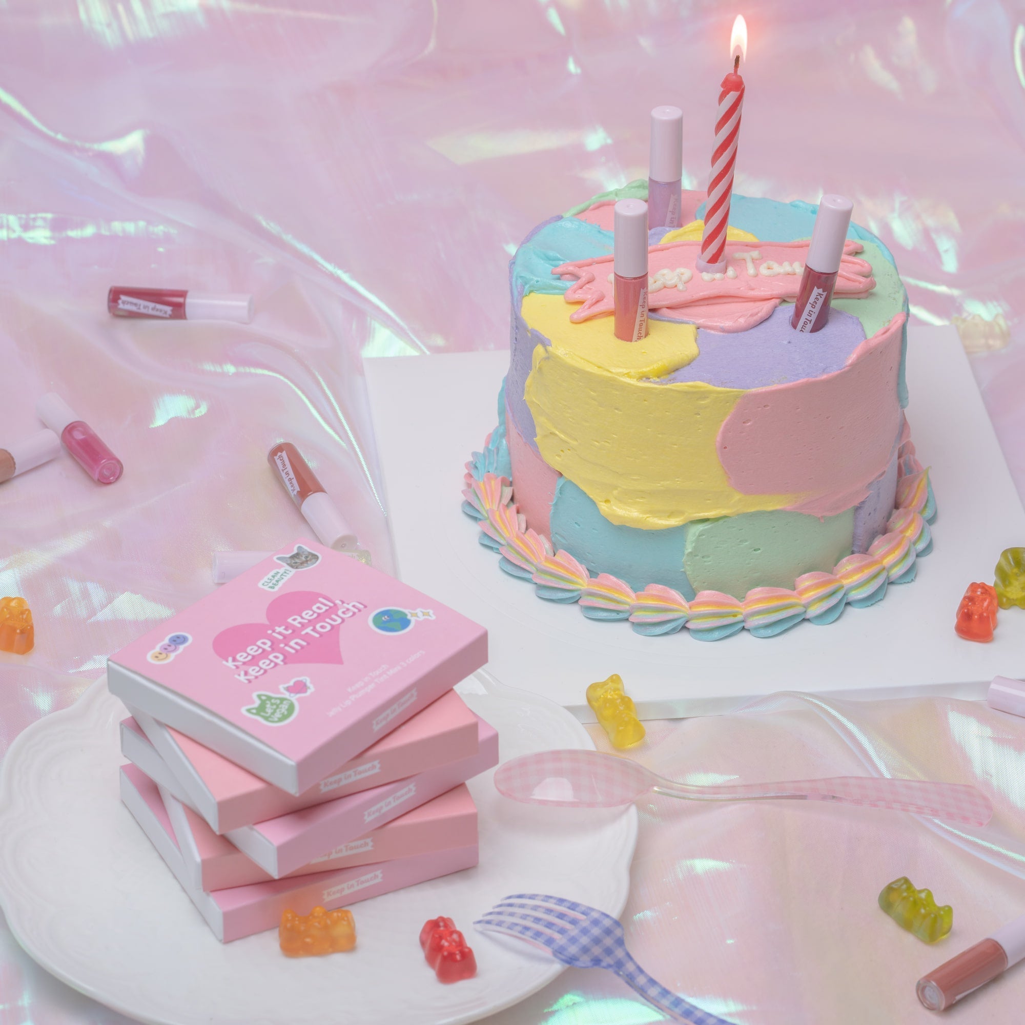 KEEP IN TOUCH Jelly Lip Plumper Tini Mini 3 Colors Set | Kool Seoul