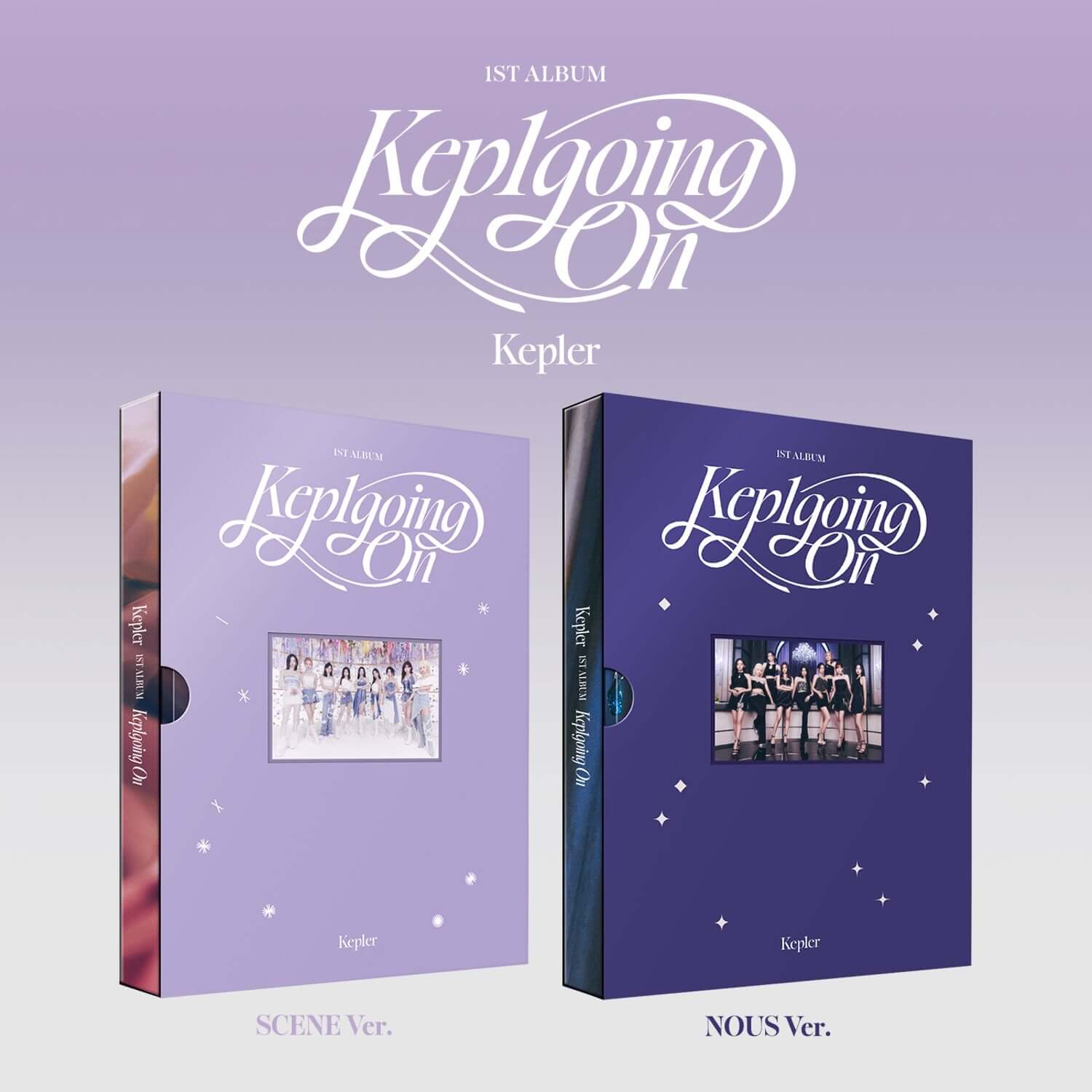 KEP1ER - 1st Album [Kep1going On] (Scene Ver. / Nous Ver.) ( | Kool Seoul - Buy Kpop Albums Online