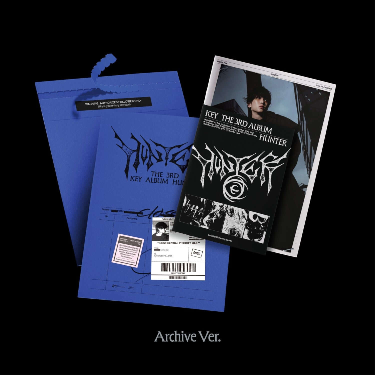 KEY - 3rd Album [HUNTER] (Archive Ver.) - Kpop Album | Kool Seoul - Buy Kpop Albums Online
