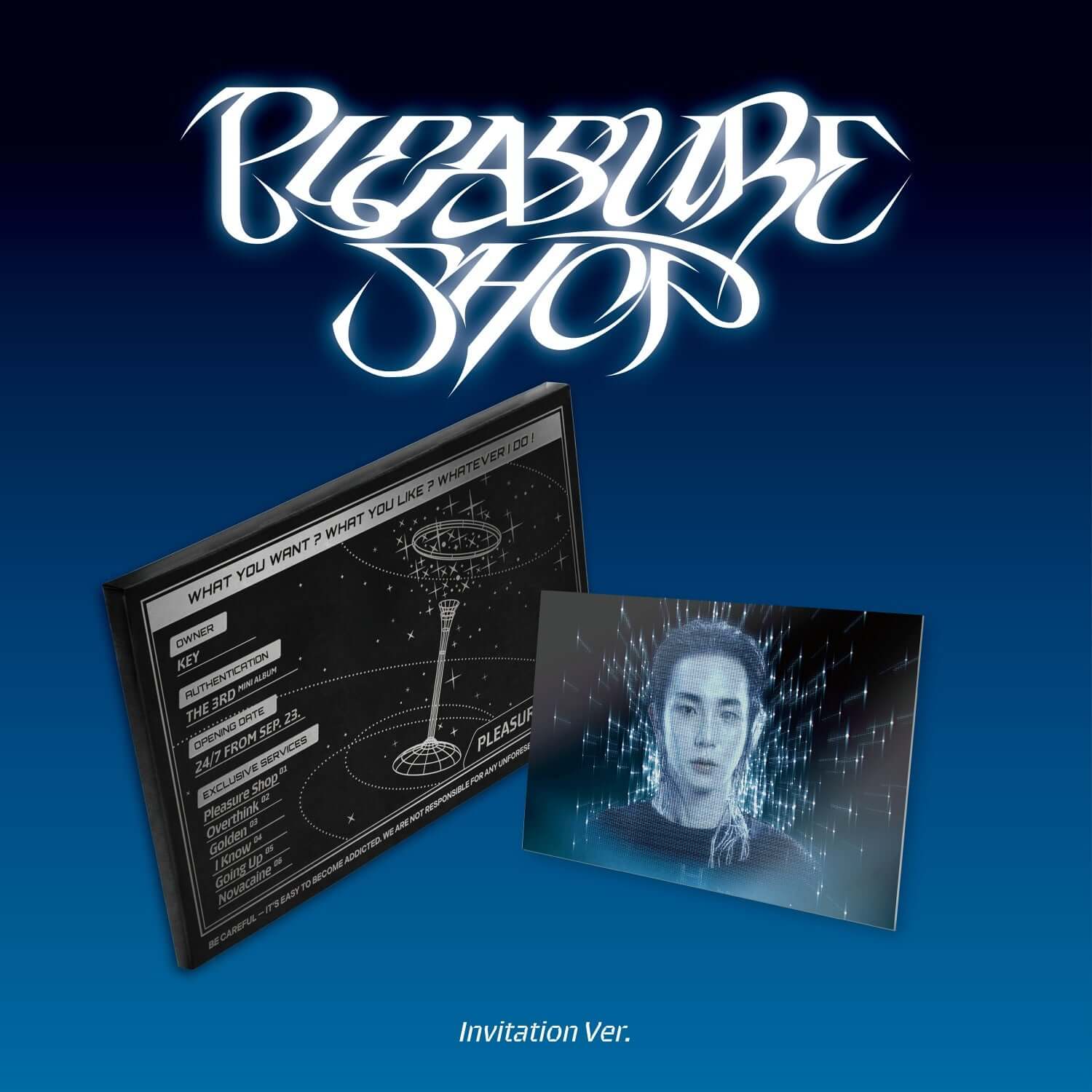 KEY - 3rd Album [Pleasure Shop] (Invitation Ver.) - Kpop Alb | Kool Seoul - Buy Kpop Albums Online