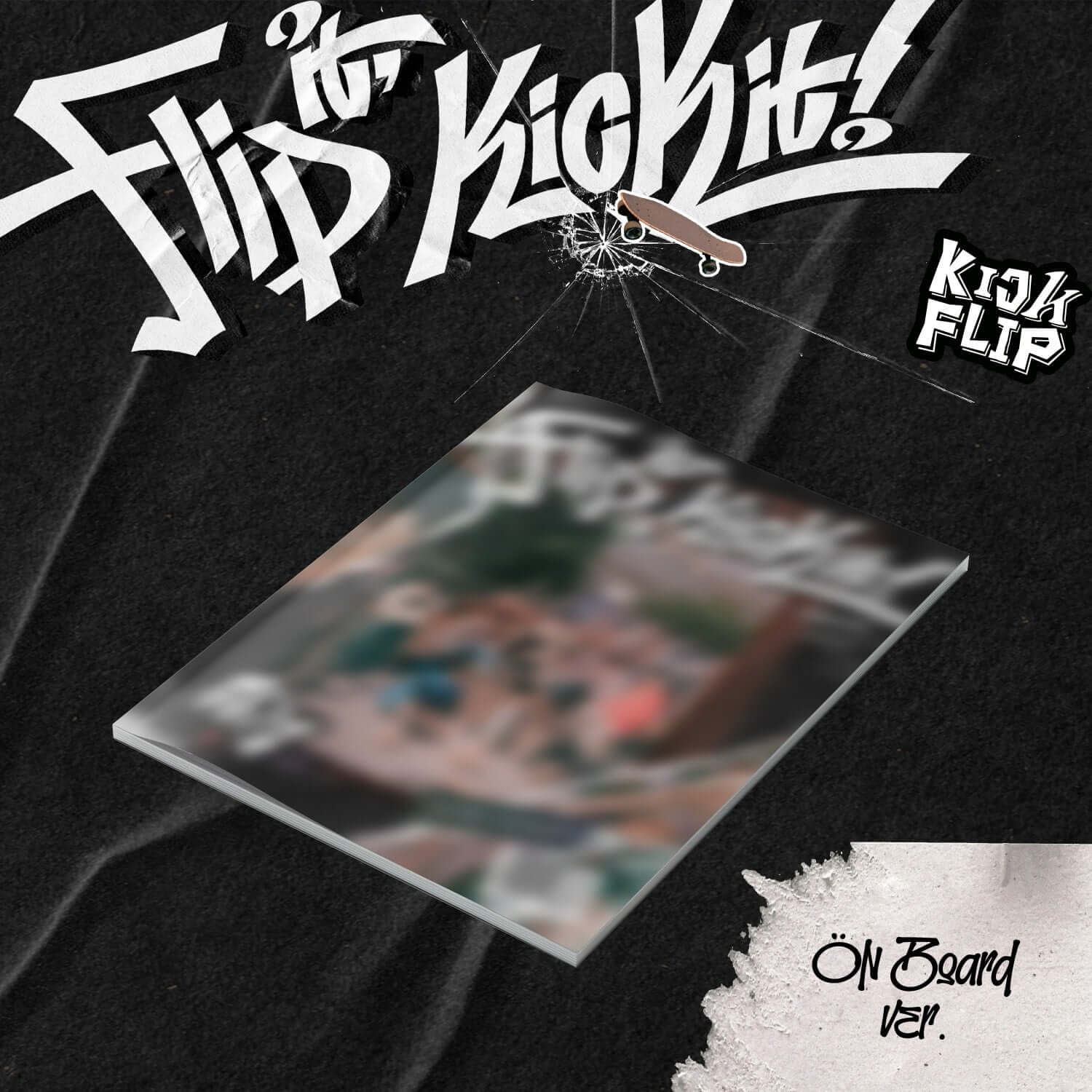 KICKFLIP - 1st Mini Album [Flip it, Kick it!] (On Board ver. | Kool Seoul - Buy Kpop Albums Online