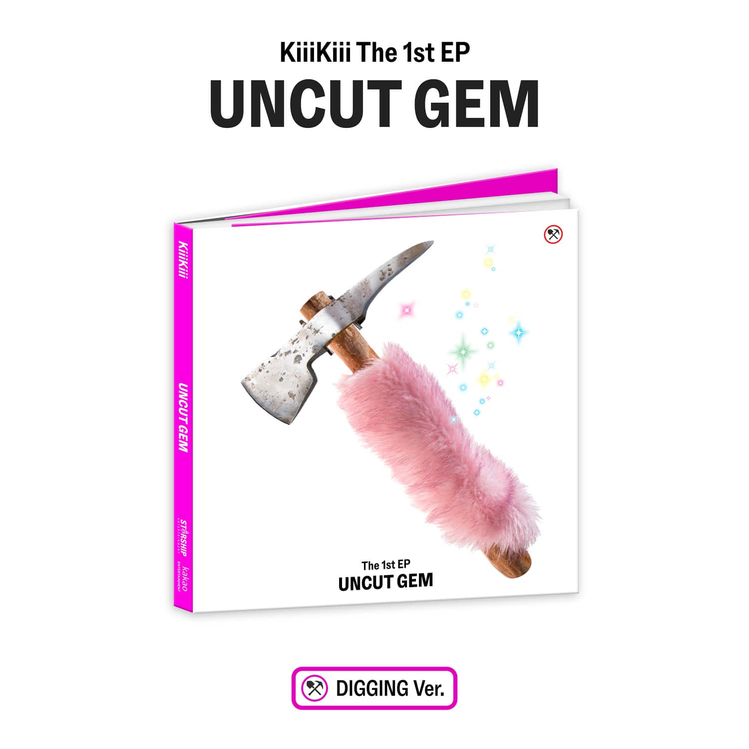 KIIIKIII - The 1st EP [UNCUT GEM] (DIGGING ver.) - Kpop Albu | Kool Seoul - Buy Kpop Albums Online