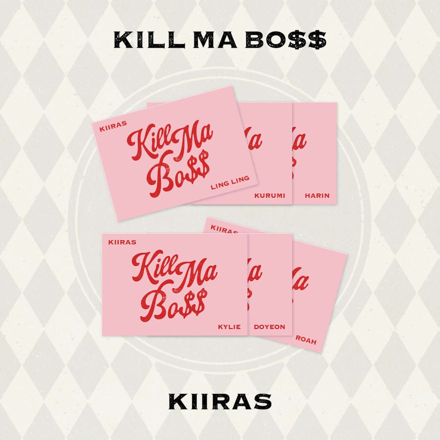 Kiiras - 1st Album [Kill Ma Bo$$] (ポカ) (6種のうちランダム1枚) - Kpopアルバム