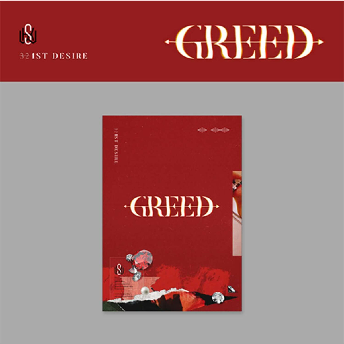 KIM WOOSEOK - 1ST DESIRE [GREED] (S VER.) - Kpop Album | Kool Seoul - Buy Kpop Albums Online