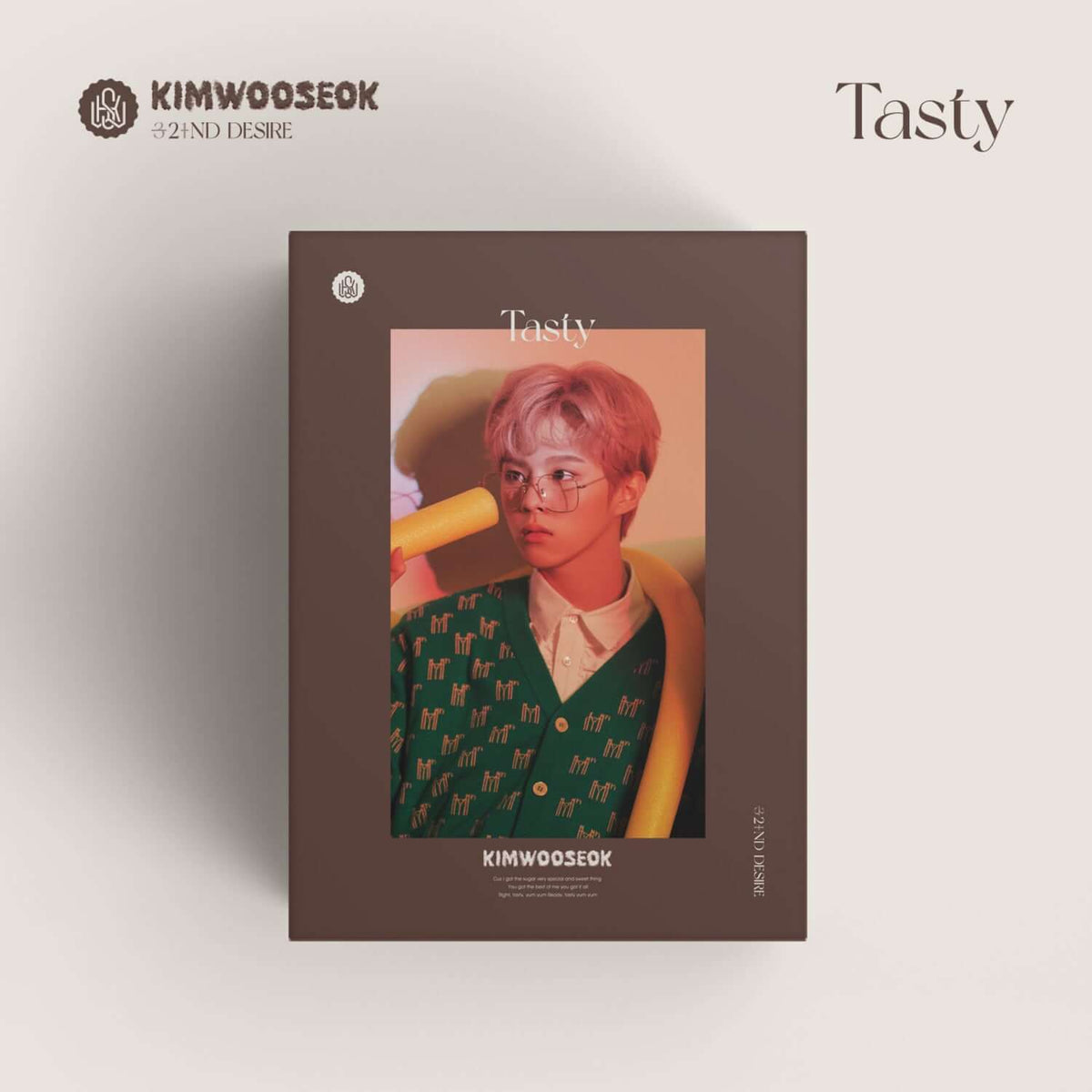 KIM WOOSEOK - 2ND DESIRE [TASTY] (cookie Ver.) - Kpop Album | Kool Seoul - Buy Kpop Albums Online