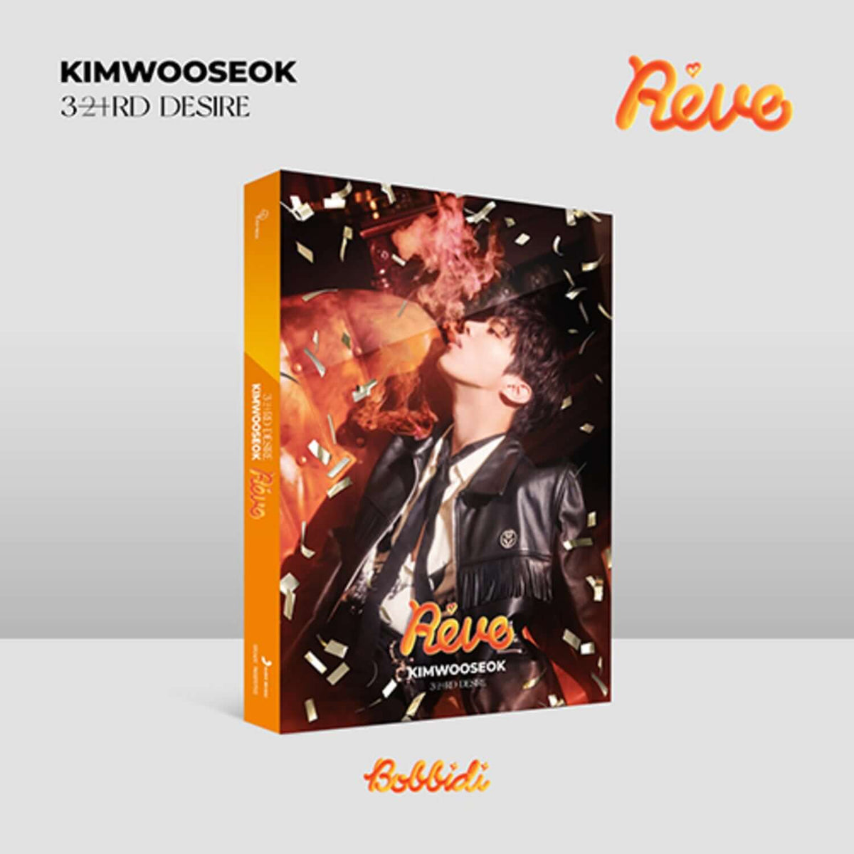 KIM WOOSEOK - 3RD DESIRE [Reve] Bobbidi ver. - Kpop Album | Kool Seoul - Buy Kpop Albums Online