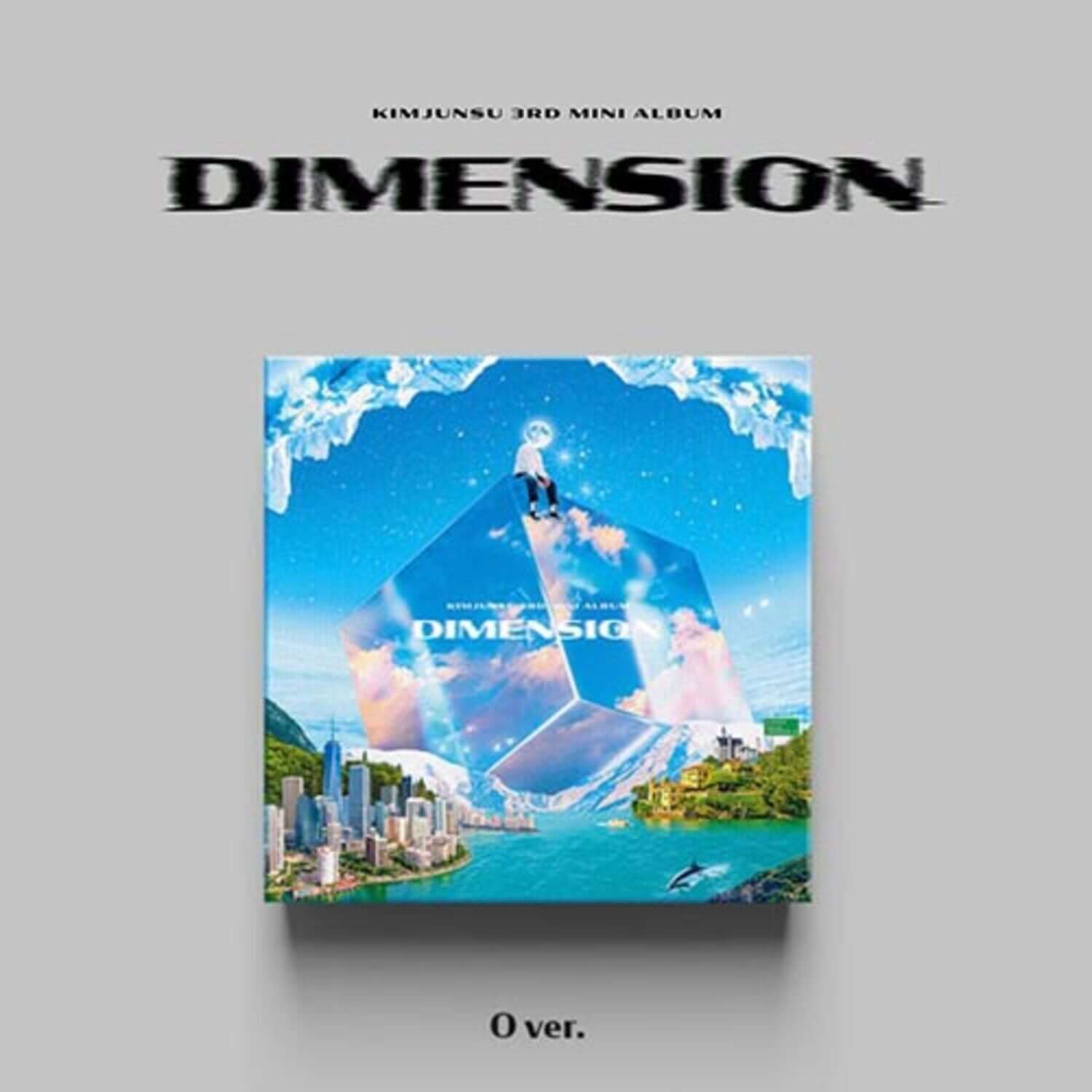 KIMJUNSU - 3rd Album [DIMENSION] O ver. - Kpop Album | Kool Seoul - Buy Kpop Albums Online