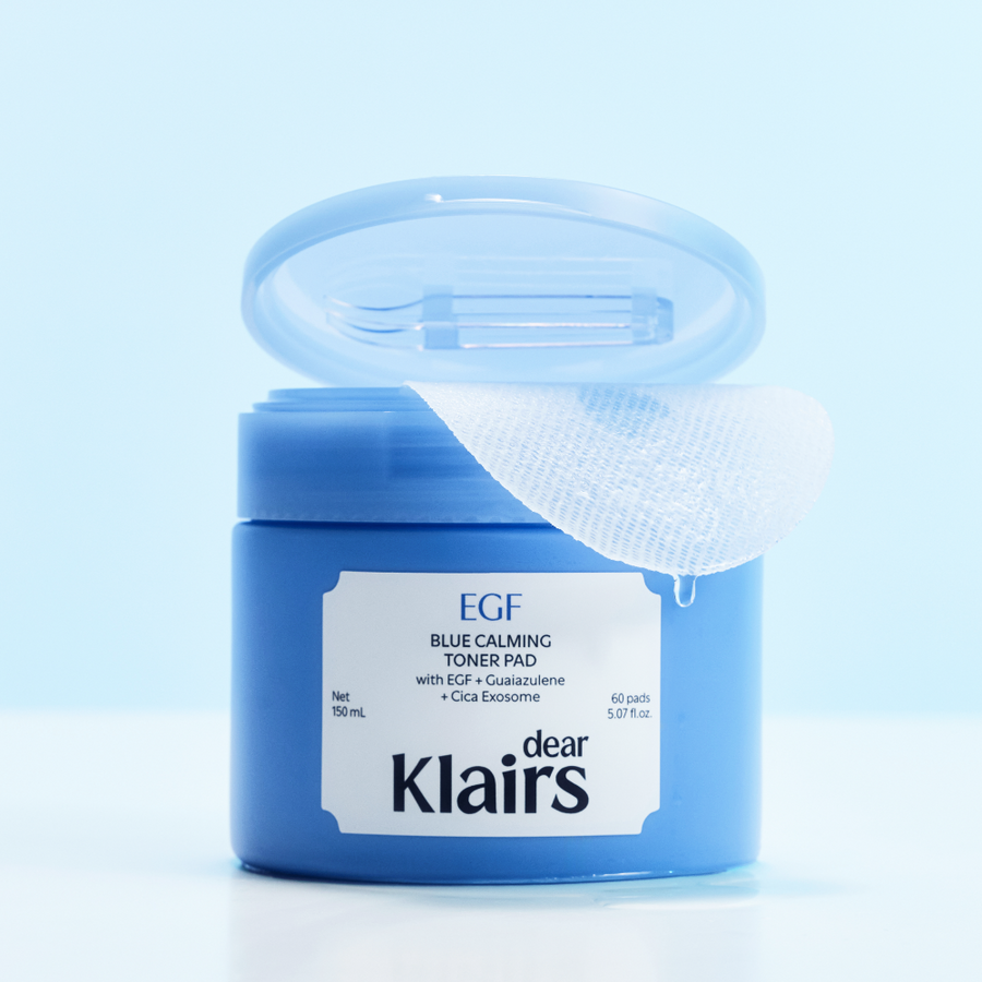 Klairs Egfブルーカミングトナーパッド 60枚