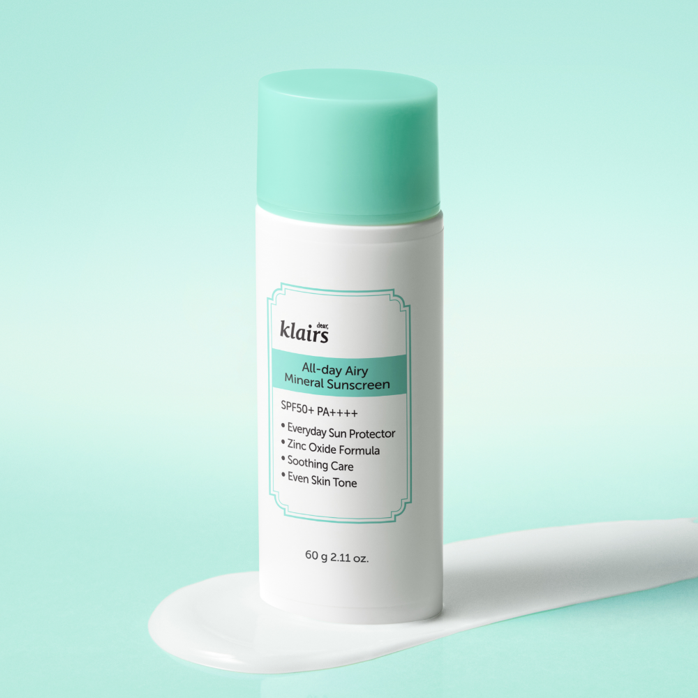 KLAIRS All Day Airy Invisible Tone-Up Sunscreen 60g (SPF50+ PA++++)