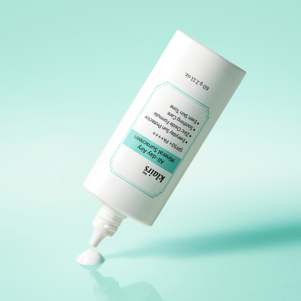 KLAIRS All Day Airy Invisible Tone-Up Sunscreen 60g (SPF50+ PA++++)