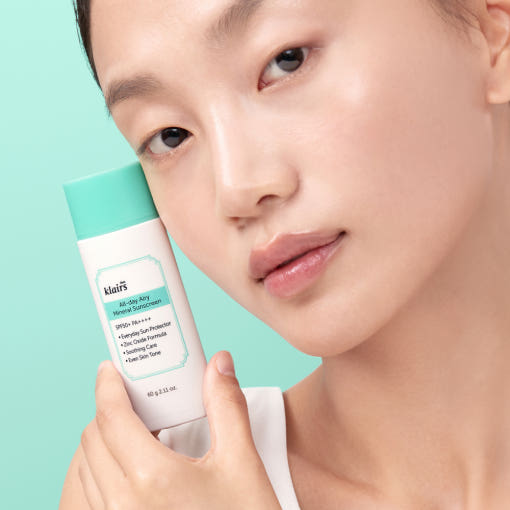KLAIRS All Day Airy Invisible Tone-Up Sunscreen 60g (SPF50+ PA++++)