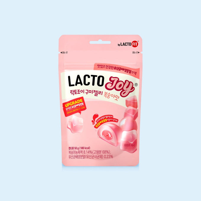 LACTO-FIT Probiotics Gummy Jelly Peach Flavor 5 Packs 250g