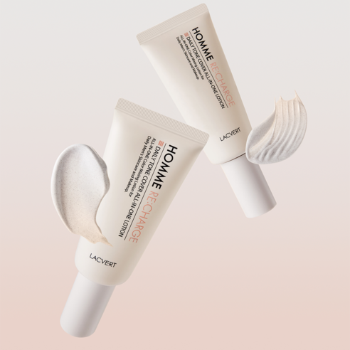 LACVERT Homme Rechaarge Daily Tone Cover All-in-One Lotion 50ml - Gentleman Korea men's skincare product image