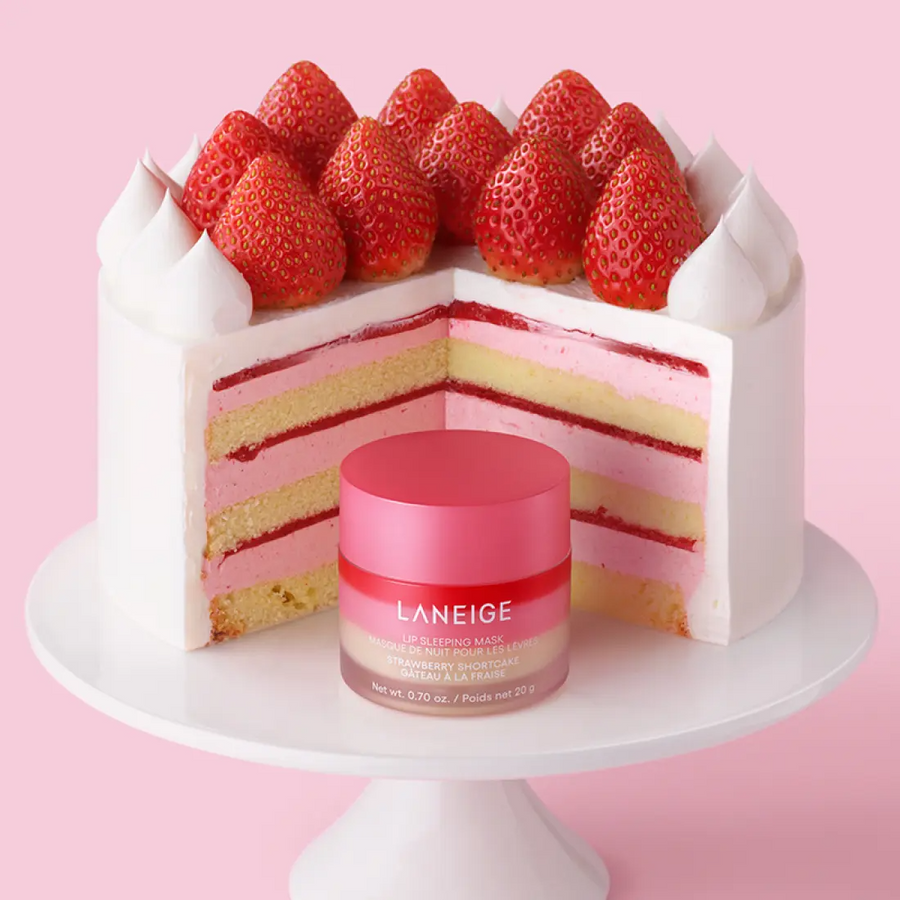 ラネージュ リップスリーピングマスク EX ストロベリーショートケーキ 20g