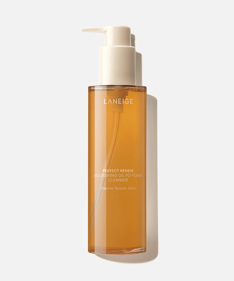 LANEIGE Perfect Renew Nourishing Oil To Foam Cleanser 200ml bottle