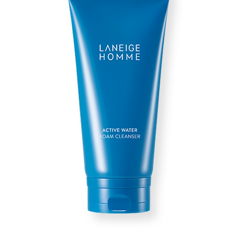 LANEIGE Homme Active Water Foam Cleanser 150ml available on Koolseoul.com, your Korean Eshop from Seoul !