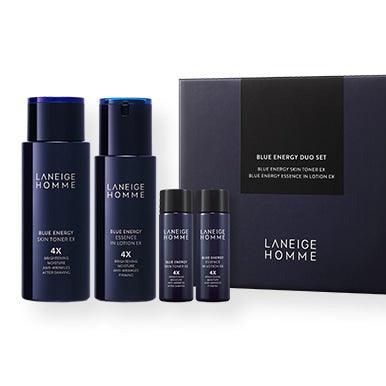 LANEIGE Homme Blue Energy Duo Set (Toner&Lotion) available on Koolseoul.com, your Korean Eshop from Seoul !