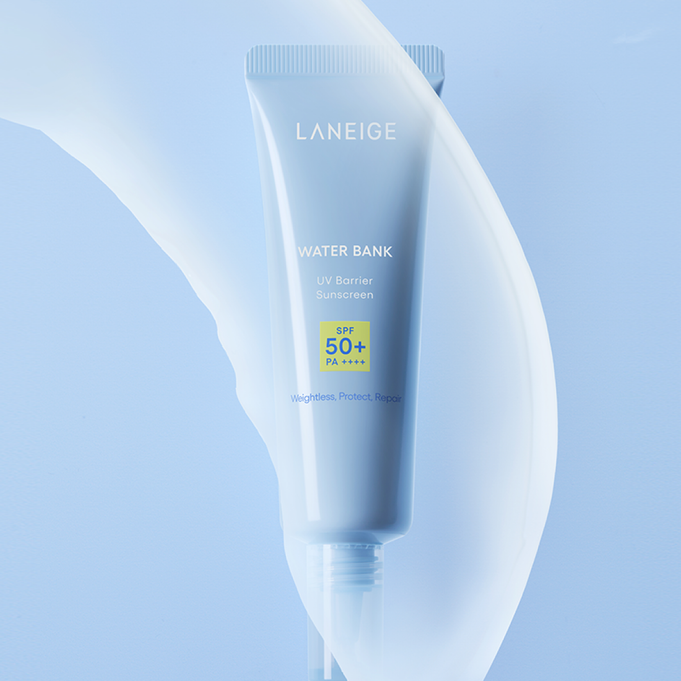 LANEIGE [GGAMJA Collaboration] Water Bank UV Barrier Sunscreen Set 50ml