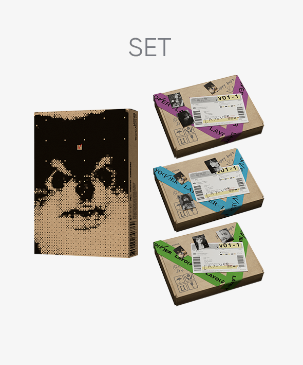 V (BTS) Layover (Set) + Layover (Weverse Albums ver.) | Kool Seoul