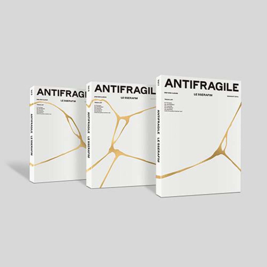 Le Sserafim - 2nd [Antifragile] (3種のうちランダム1種) - Kpop アルバム
