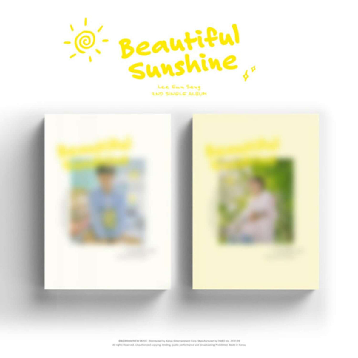 LEE EUNSANG - 2ND SINGLE ALBUM [Beautiful Sunshine] (Set Ver | Kool Seoul - Buy Kpop Albums Online
