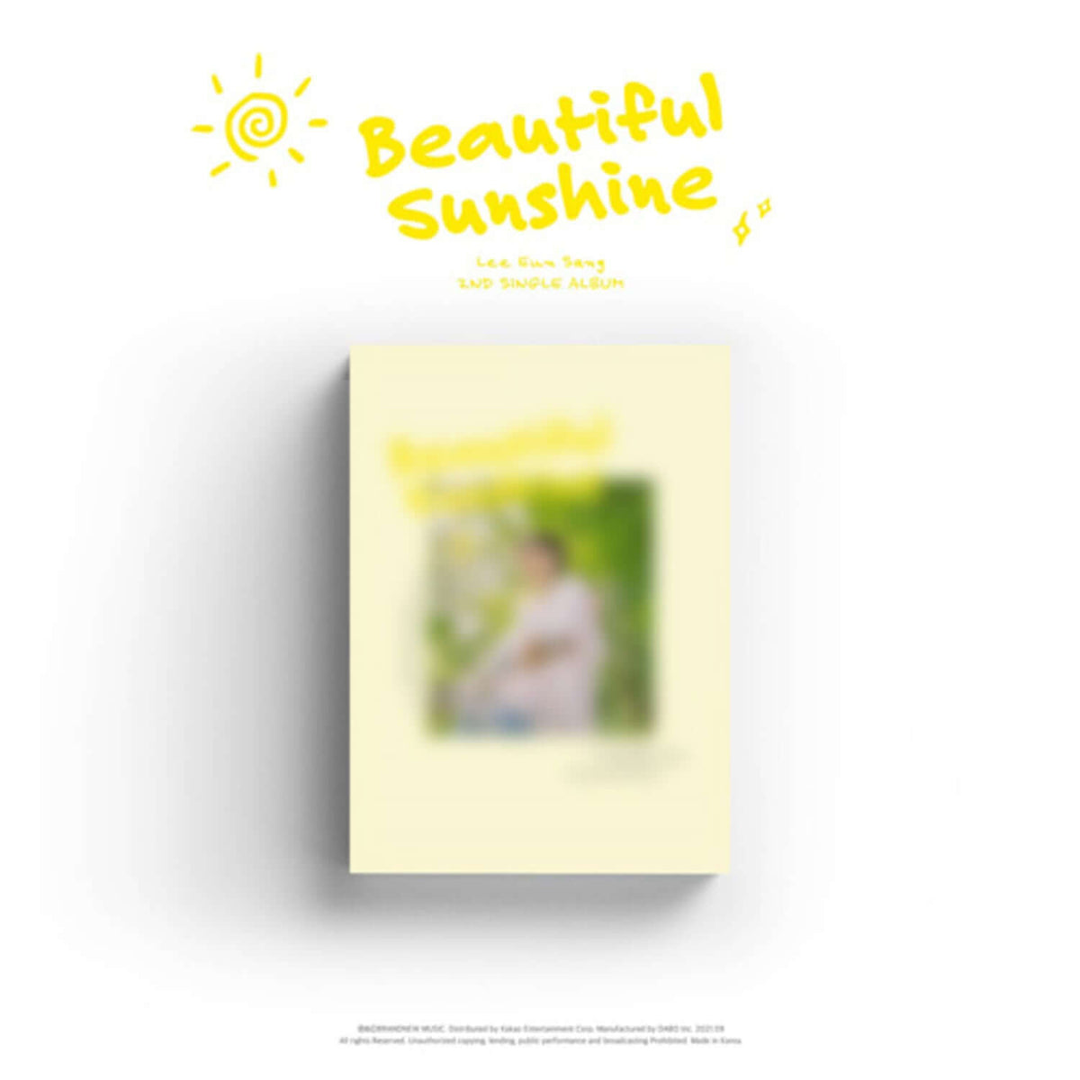 LEE EUNSANG - 2ND SINGLE ALBUM [Beautiful Sunshine] (Sunshin | Kool Seoul - Buy Kpop Albums Online