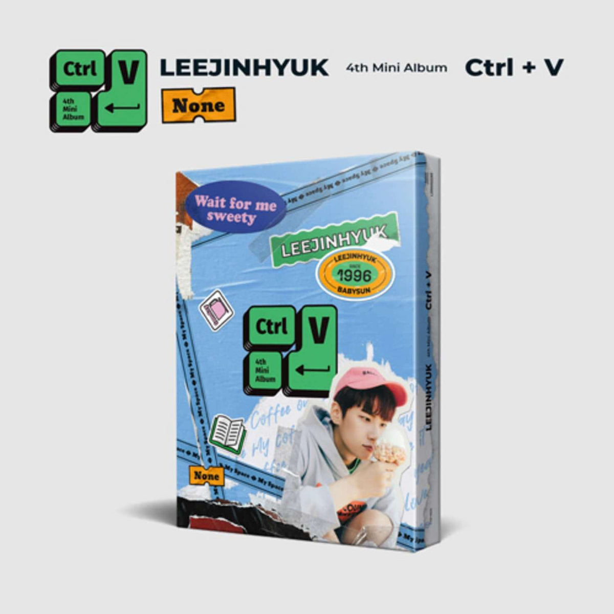 LEE JINHYUK - 4th Mini Album [Ctrl+V] (None ver.) - Kpop Alb | Kool Seoul - Buy Kpop Albums Online