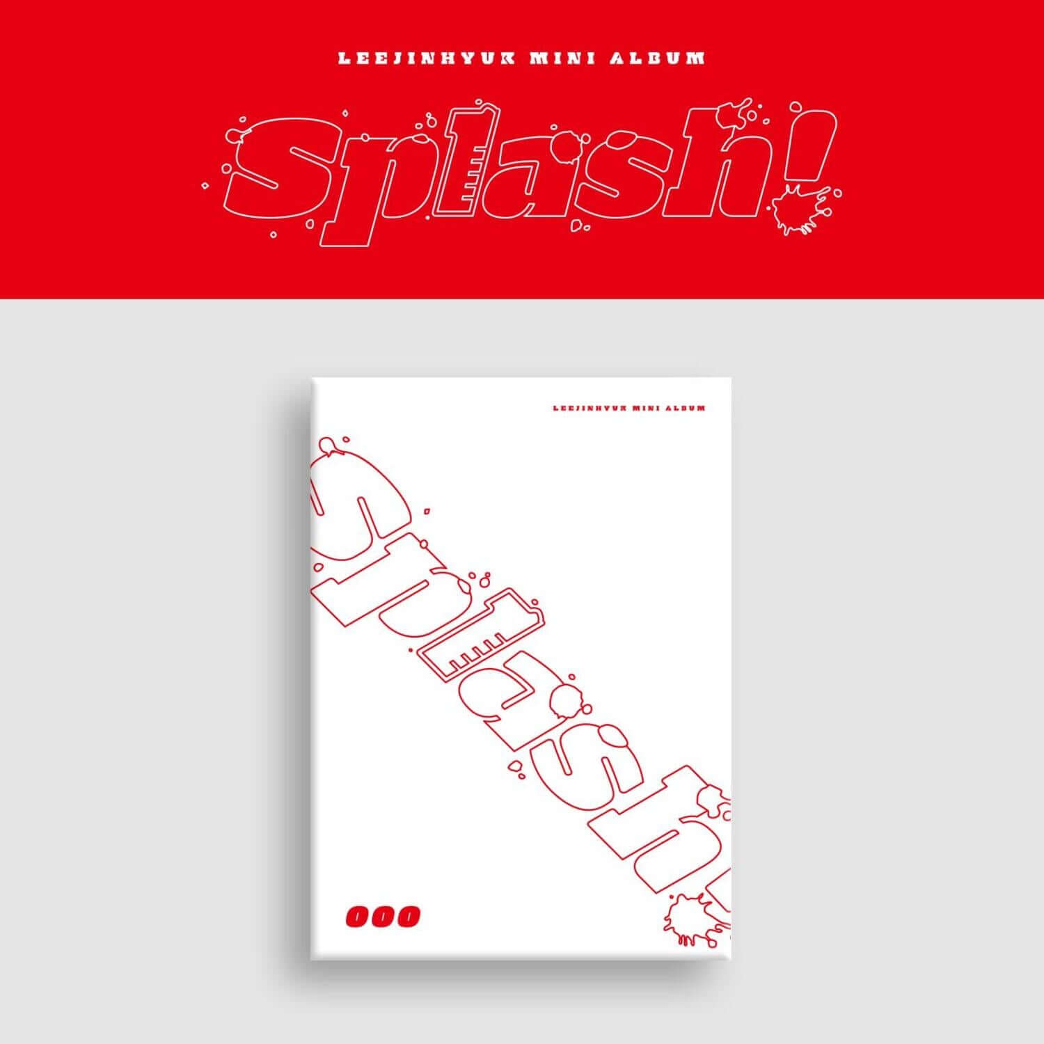LEE JINHYUK - [SPLASH!] (ooo VER.) - Kpop Album | Kool Seoul - Buy Kpop Albums Online
