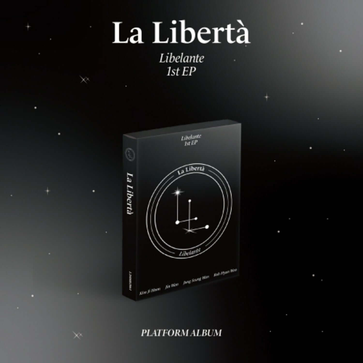 LIBELANTE - 1st Album [La Libertà] (Platform ver.) - Kpop Al | Kool Seoul - Buy Kpop Albums Online