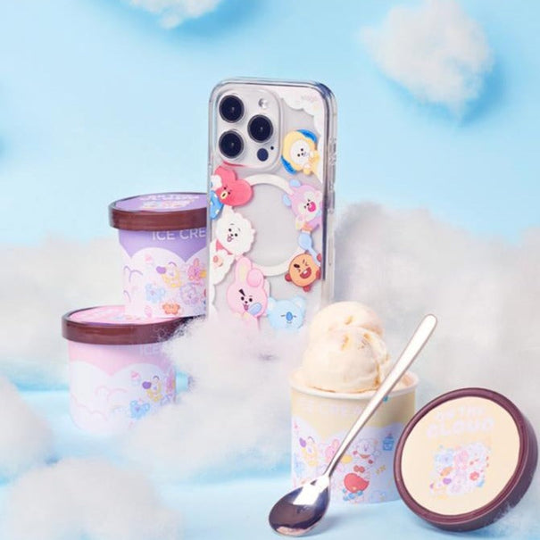 LINE FRIENDS BT21 On The Cloud Magsafe Iphone Case available on Koolseoul.com, your Korean Eshop from Seoul !