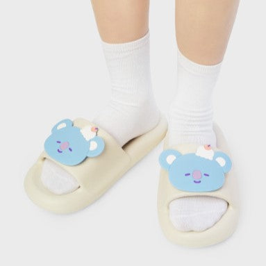 LINE FRIENDS BT21 On The Cloud Edition Slippers | Kool Seoul