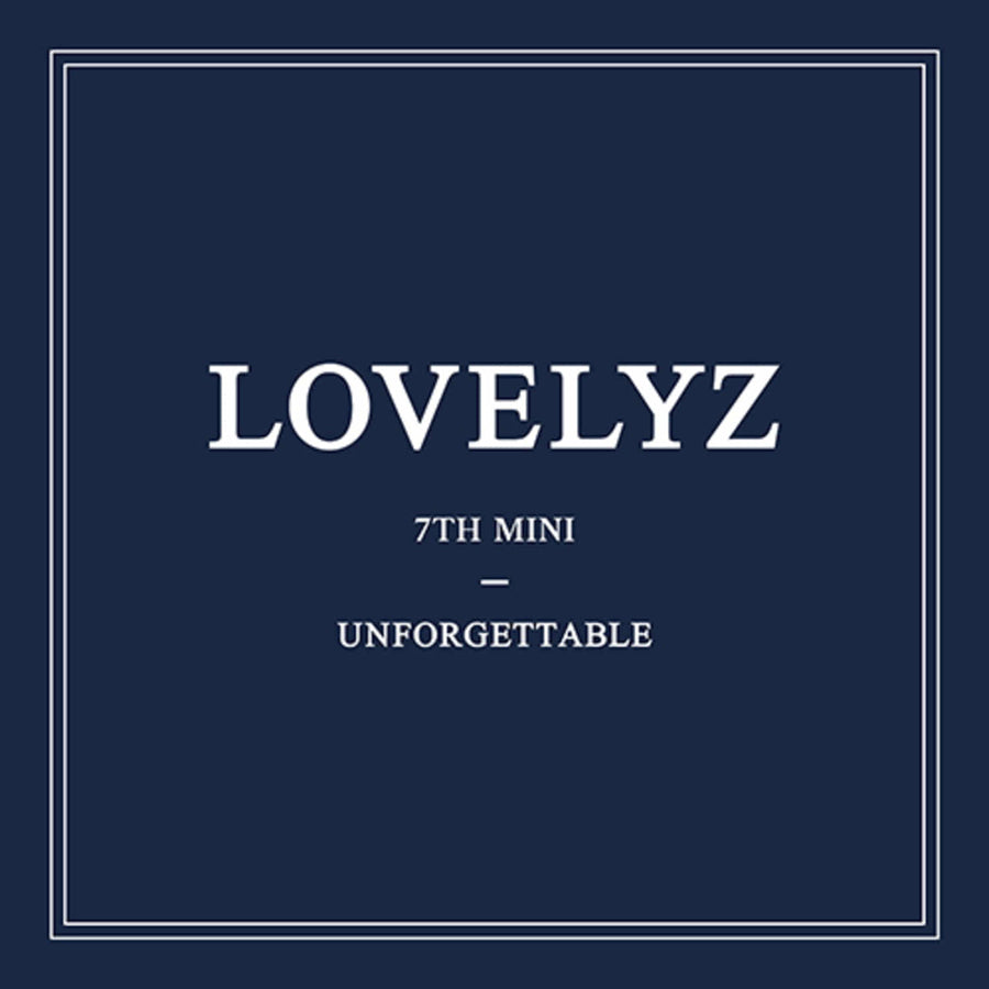 Lovelyz - [Unforgettable] (A Ver.) - K-POP アルバム