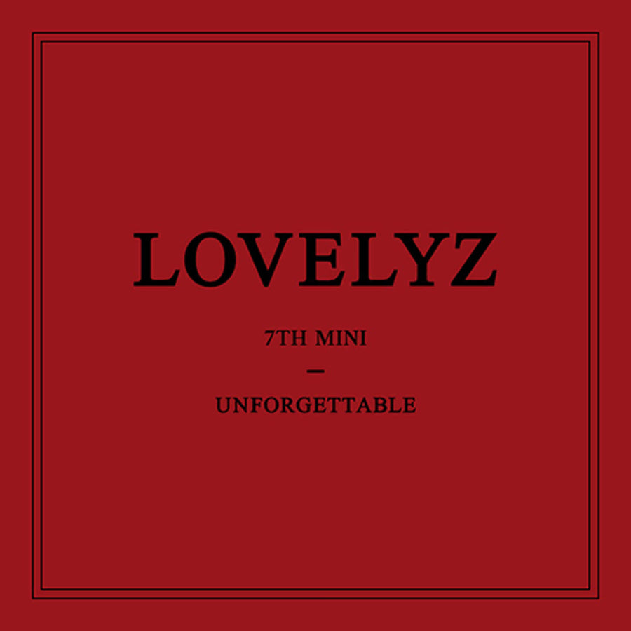 Lovelyz - [Unforgettable] (B Ver.) - Kpop アルバム