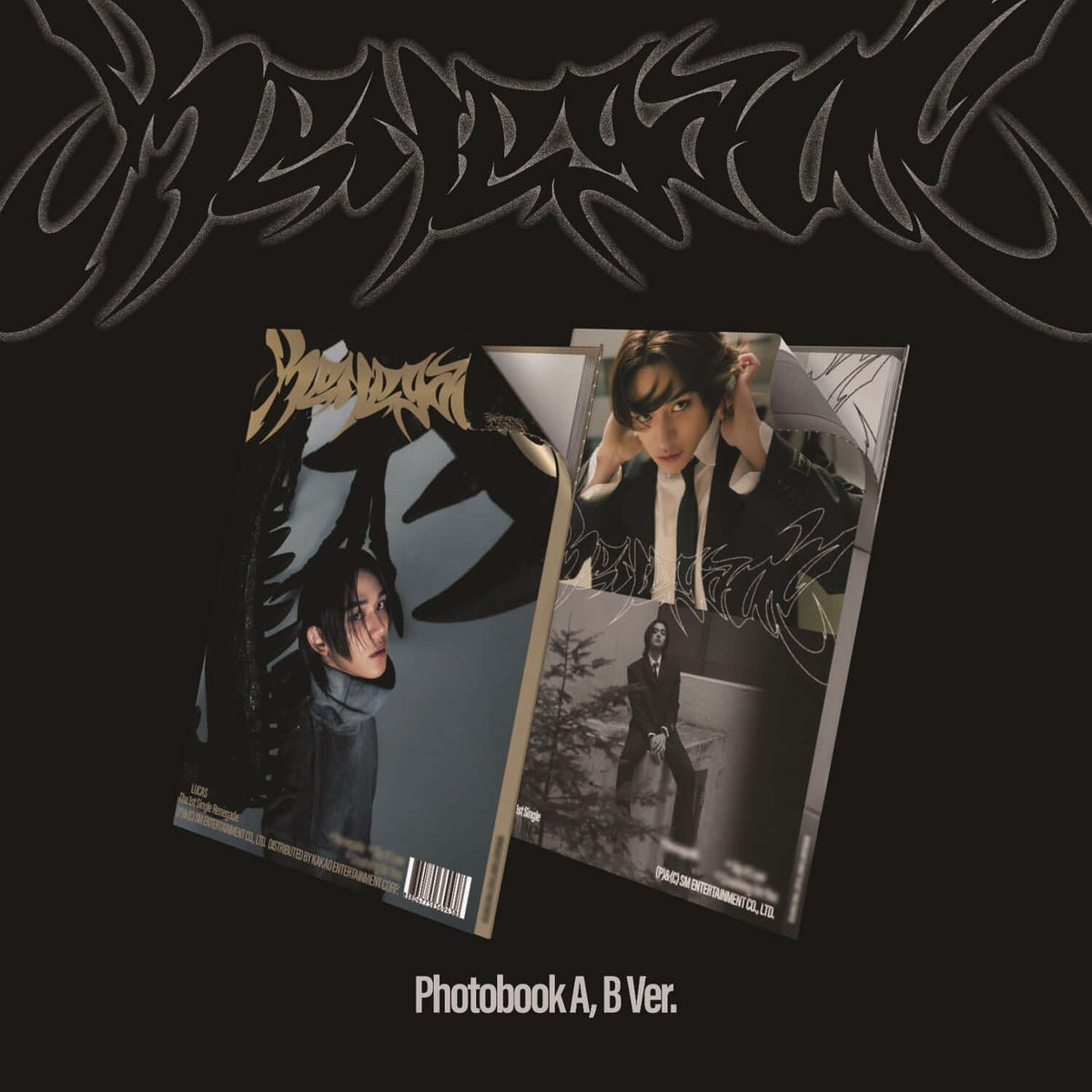 LUCAS - 1st Album [Renegade] (Photo Book Ver.) (Set of 2) -  | Kool Seoul - Buy Kpop Albums Online