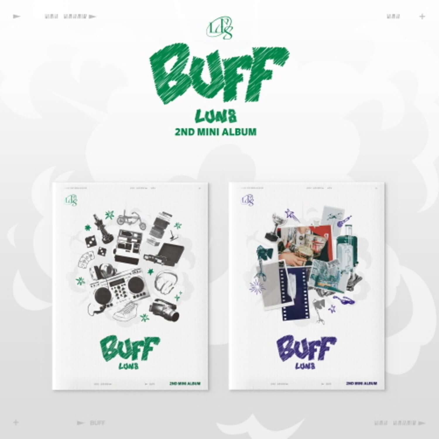 LUN8 - 2nd Mini Album [BUFF] (Set of 2) - Kpop Album | Kool Seoul - Buy Kpop Albums Online