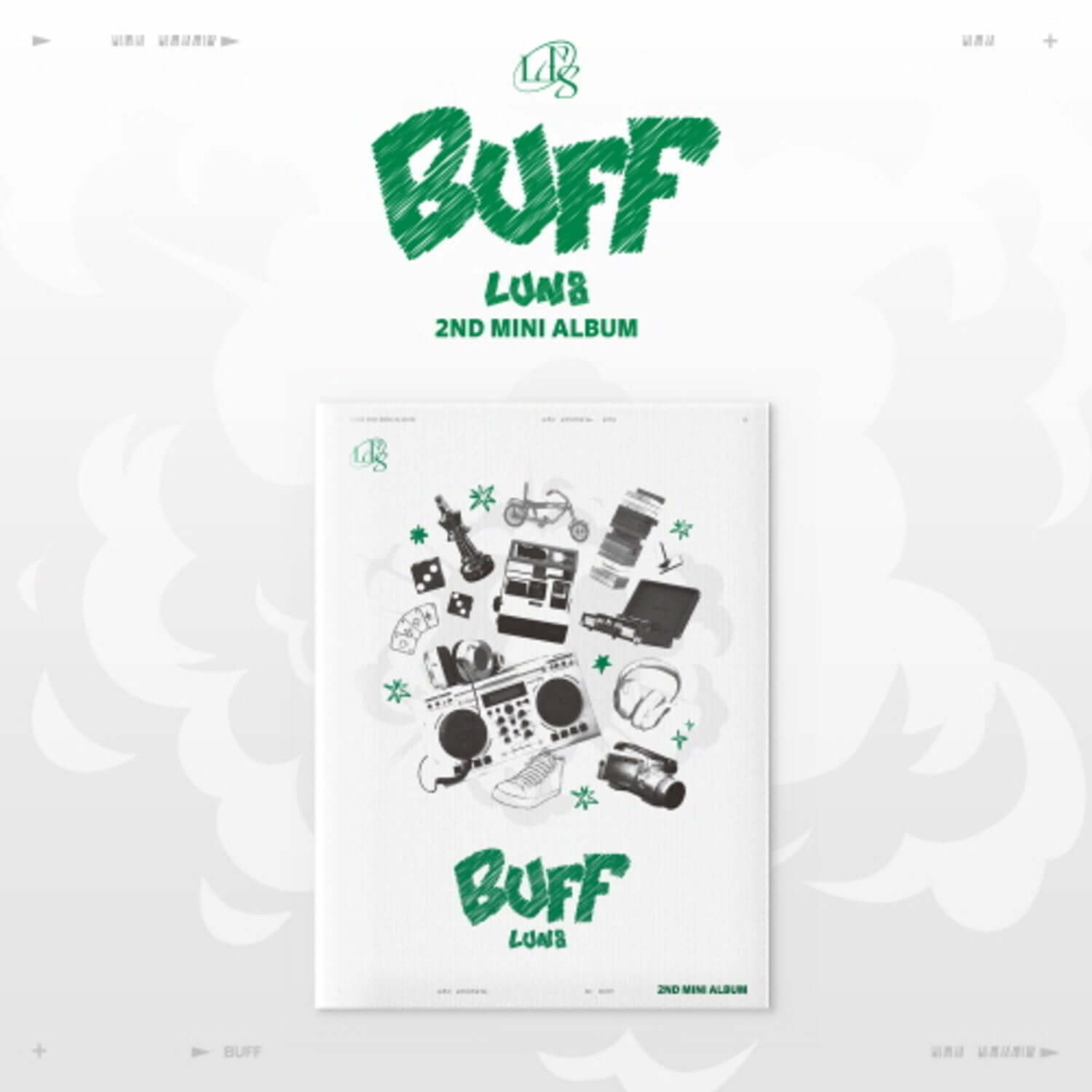 LUN8 - 2nd Mini Album [BUFF] (Timecapsule ver.) - Kpop Album | Kool Seoul - Buy Kpop Albums Online