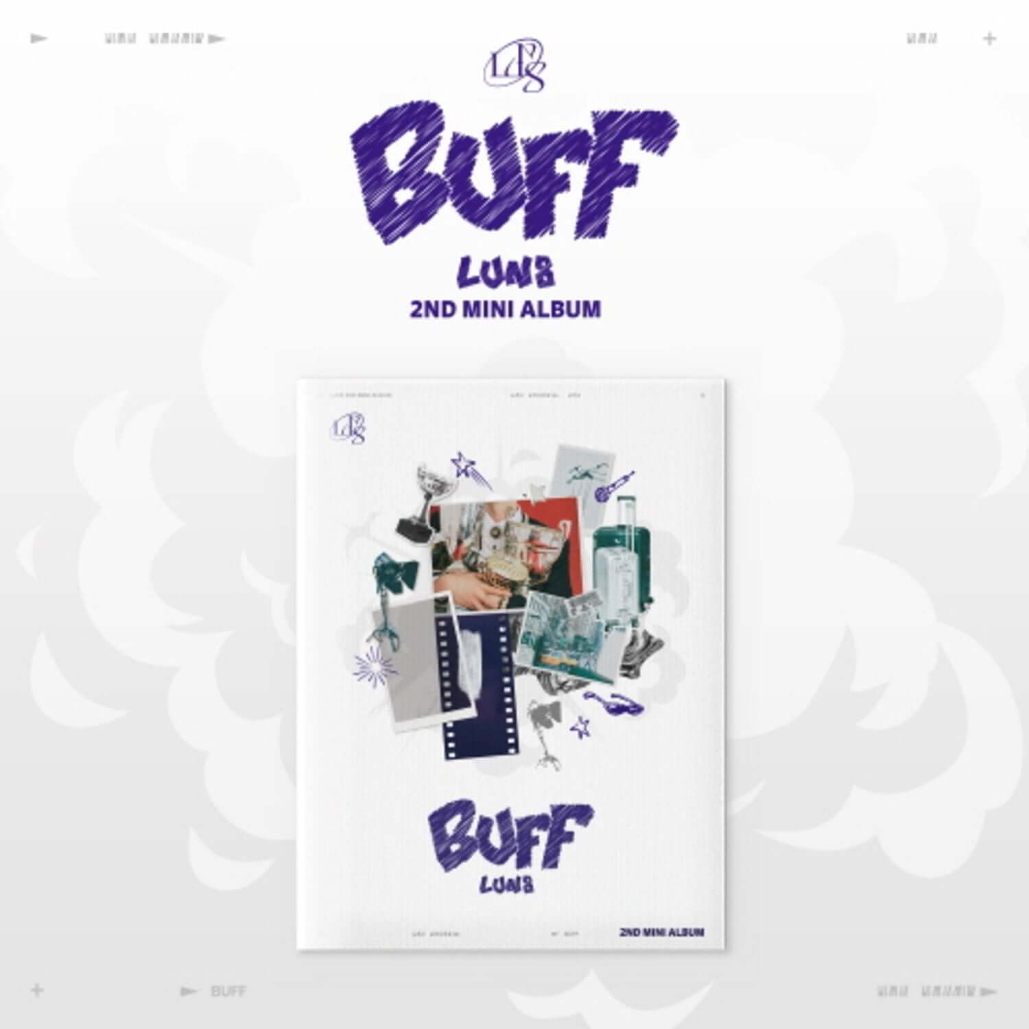 LUN8 - 2nd Mini Album [BUFF] (Visionscope ver.) - Kpop Album | Kool Seoul - Buy Kpop Albums Online