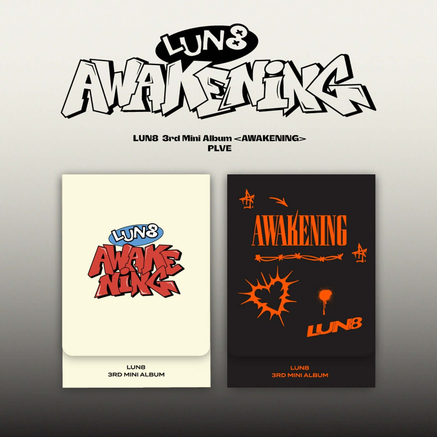 LUN8 - 3rd Mini Album [AWAKENING] (PLVE) (Set of 2) - Kpop A | Kool Seoul - Buy Kpop Albums Online