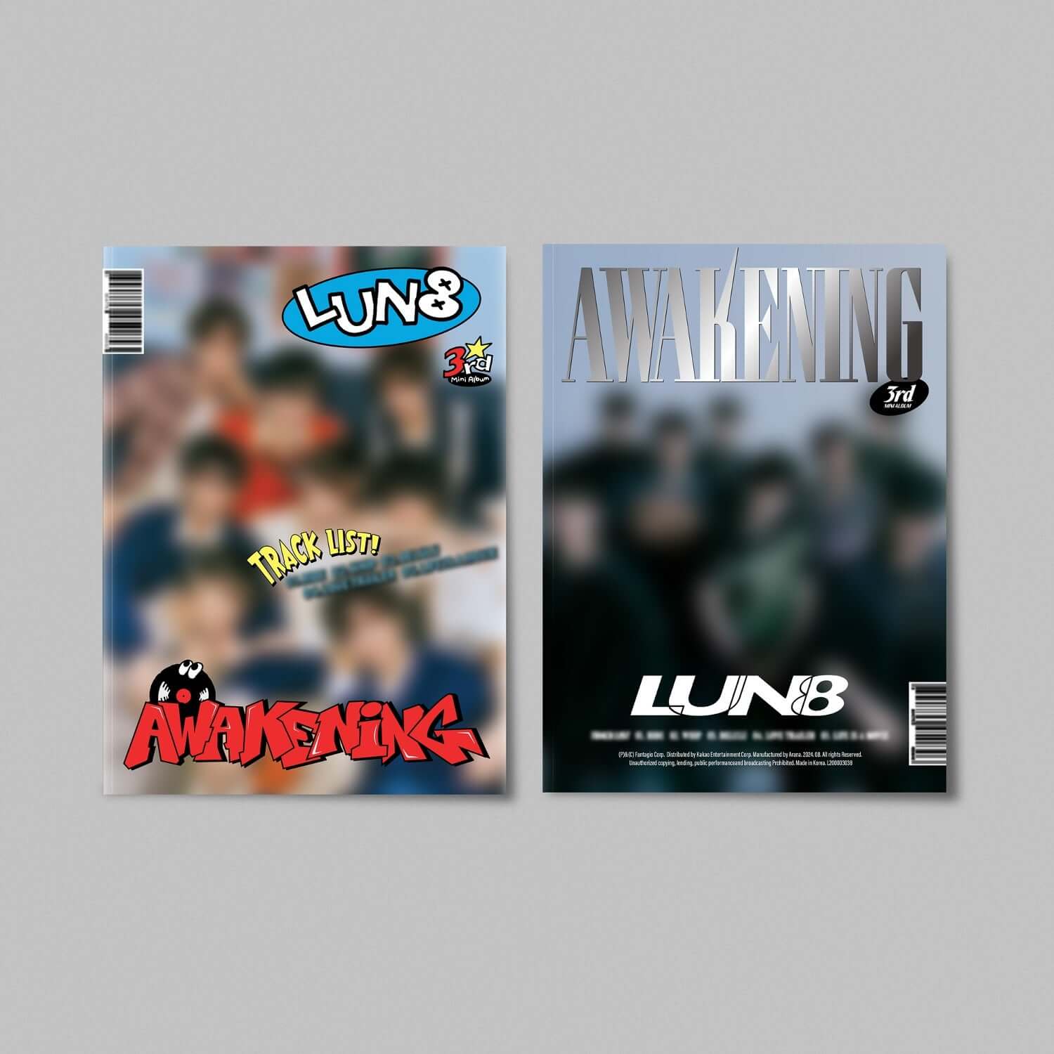LUN8 - 3rd Mini Album [AWAKENING] (Set of 2) - Kpop Album | Kool Seoul - Buy Kpop Albums Online