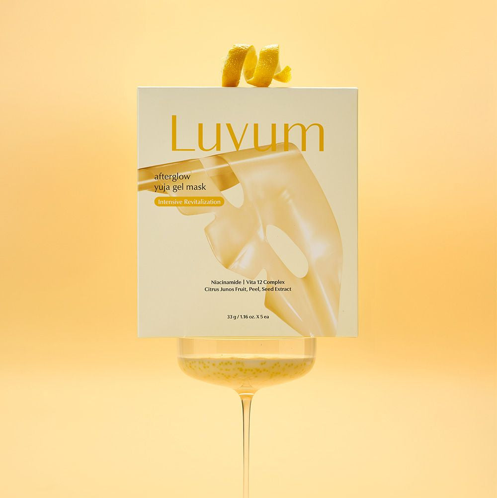 Luvum Afterglow Yuzu Gel Mask 5 Sheets