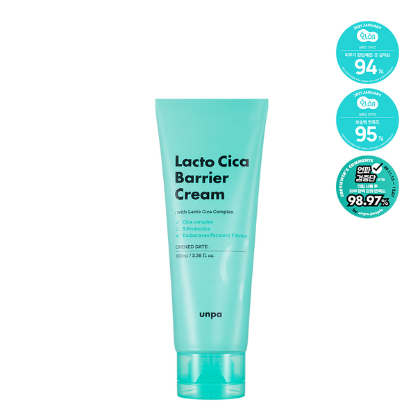 UNPA Lacto Cica Barrier Cream 100ml available on Koolseoul.com, your Korean Eshop from Seoul !