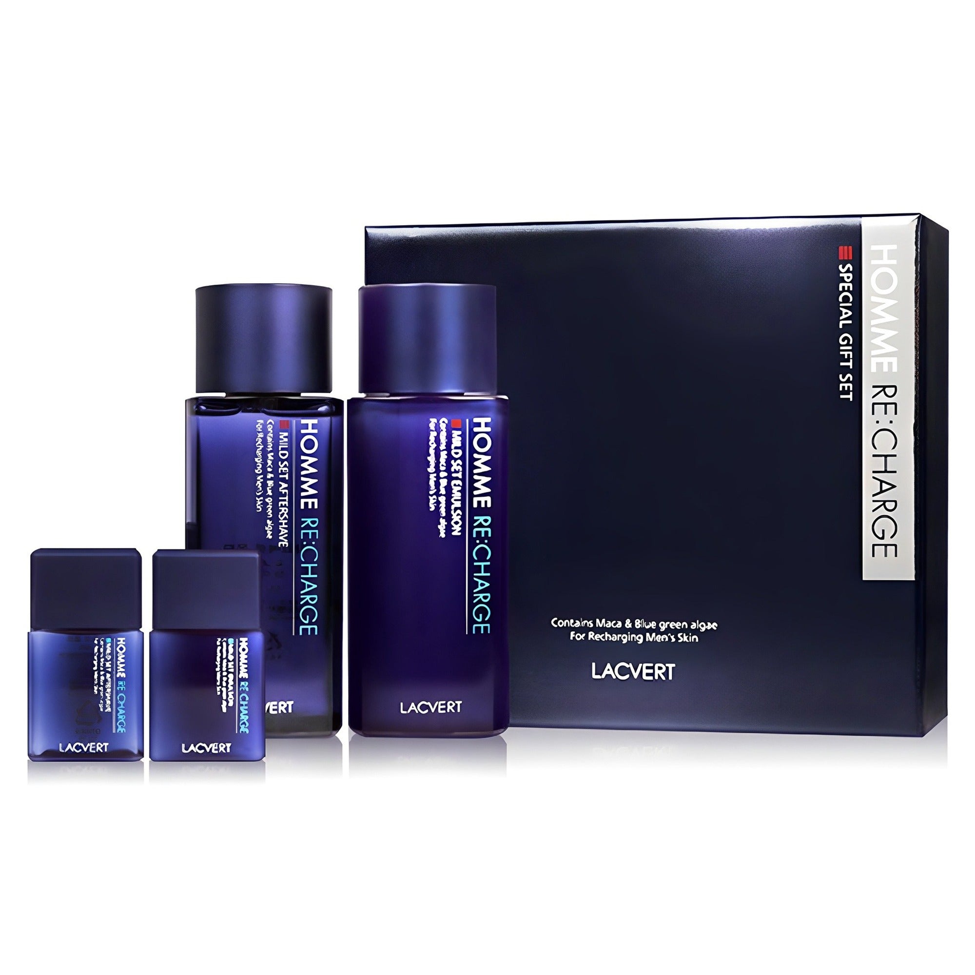 LACVERT Men's Homme Rechage 2 Pieces Set - Gentleman Korea premium Korean men's skincare gift set