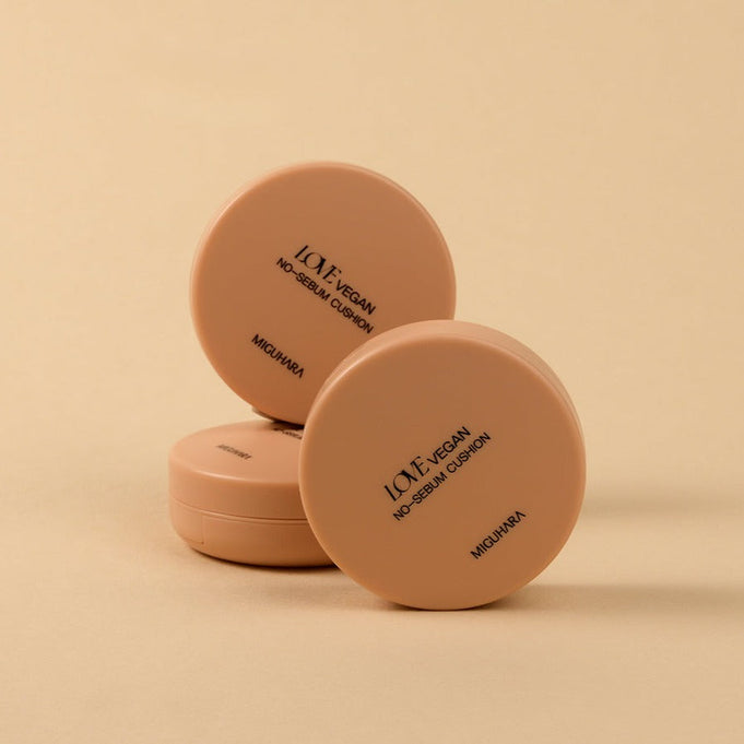 MIGUHARA Love Vegan No-Sebum Cushion | Kool Seoul