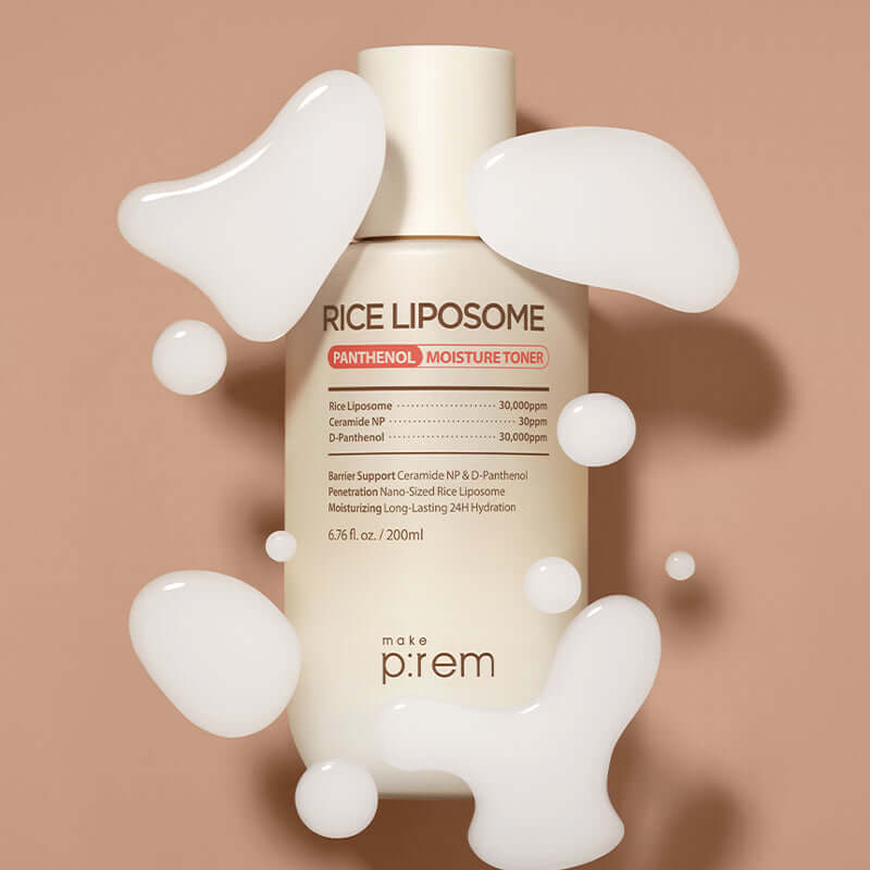 メイクプレム ライス リポソーム パンテノール モイスチャー トナー 200ml