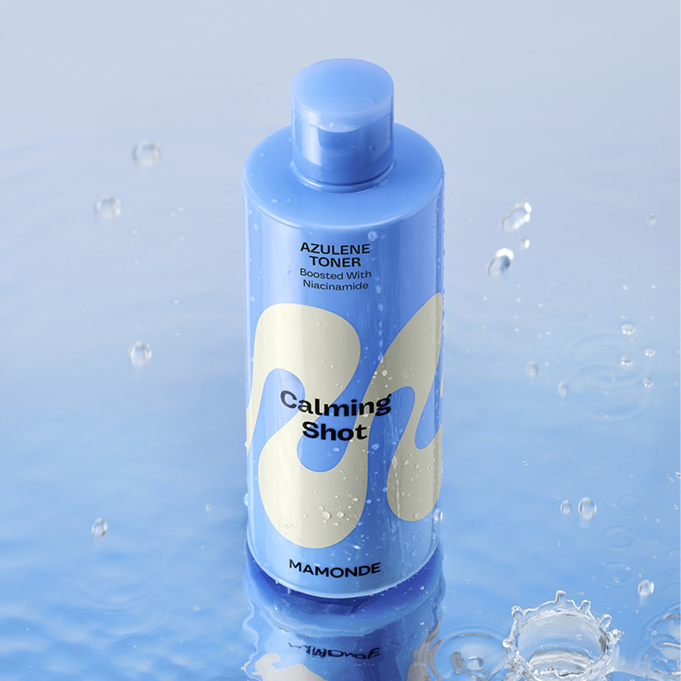 MAMONDE Calming Shot Azulene Toner 300ml disponible sur Ma petite Coree, ton Eshop 100% K-beauty en direct de Seoul